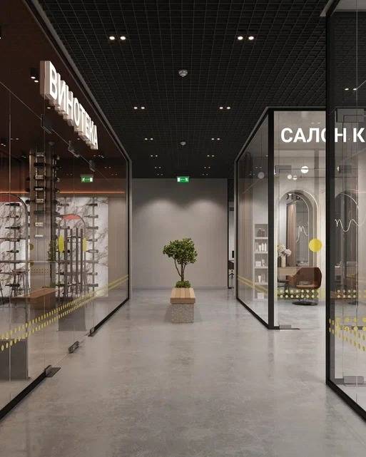 жк зпроспект 22_места общего пользования в стилобатной части_коридор