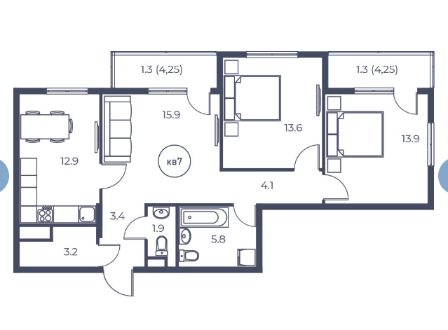 план квартиры