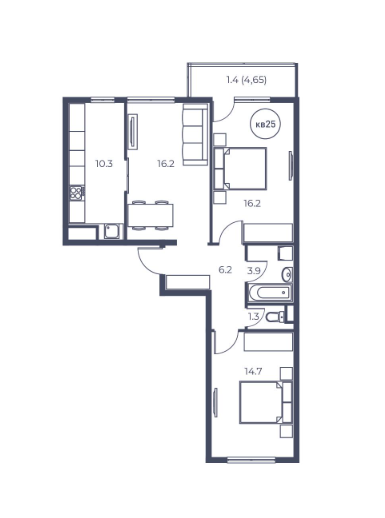 план квартиры