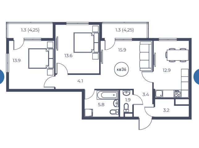 план квартиры