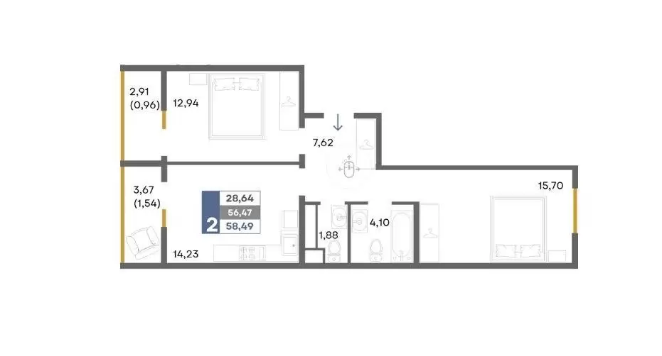 1